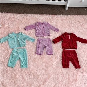 Baby jacket and pants set